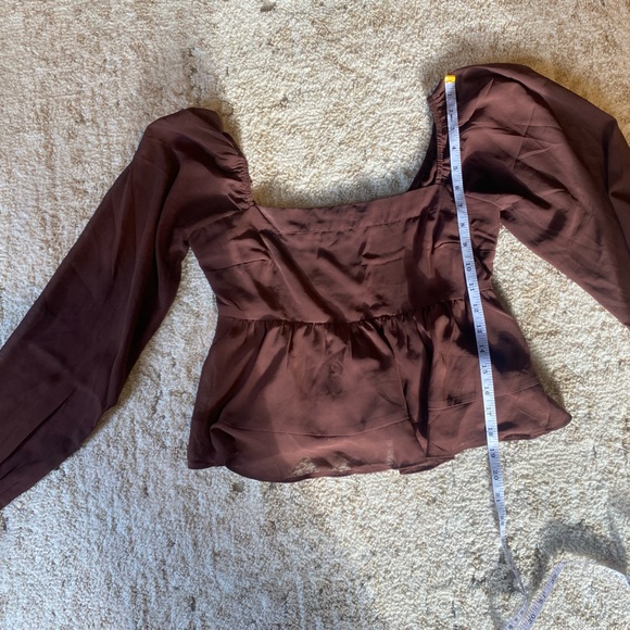 Abercrombie & Fitch Women’s Square Neck Flowy Top Size Small - Picture 4 of 6